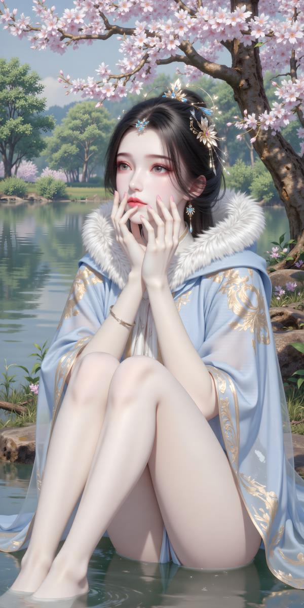 国漫女神精品AI绘画大合集-